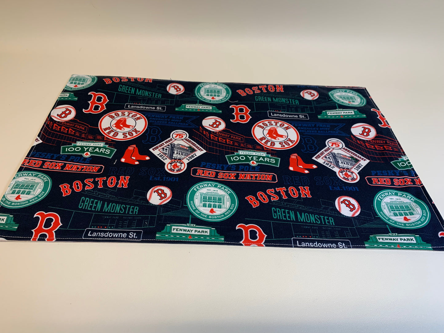 Placemat -Red Sox - 11 1/2" x 17"