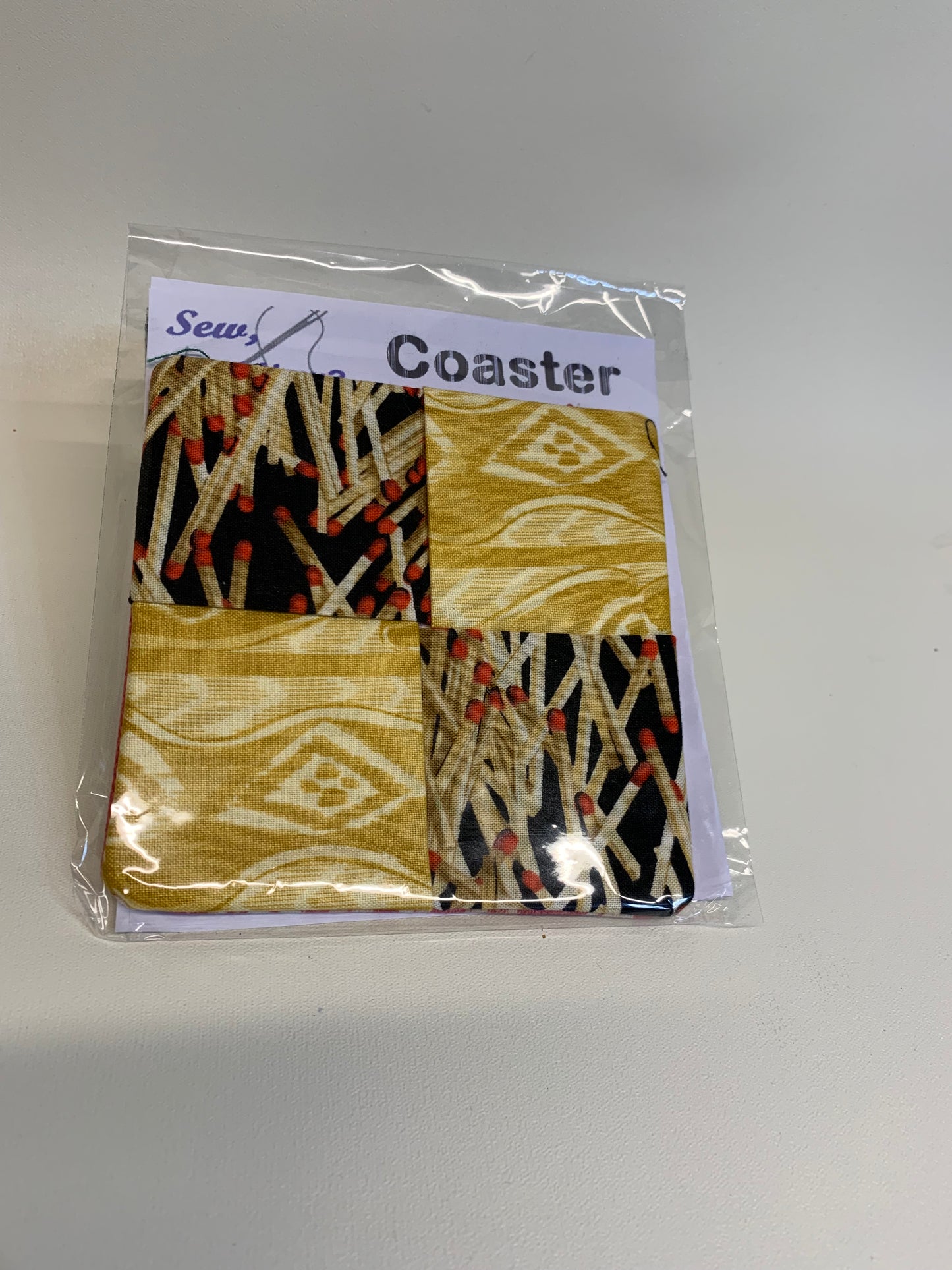 Coaster - Matches & Wood Grain