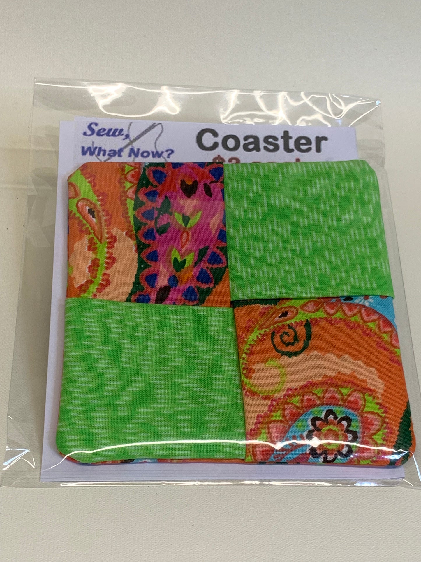 Coaster - Green/Orange