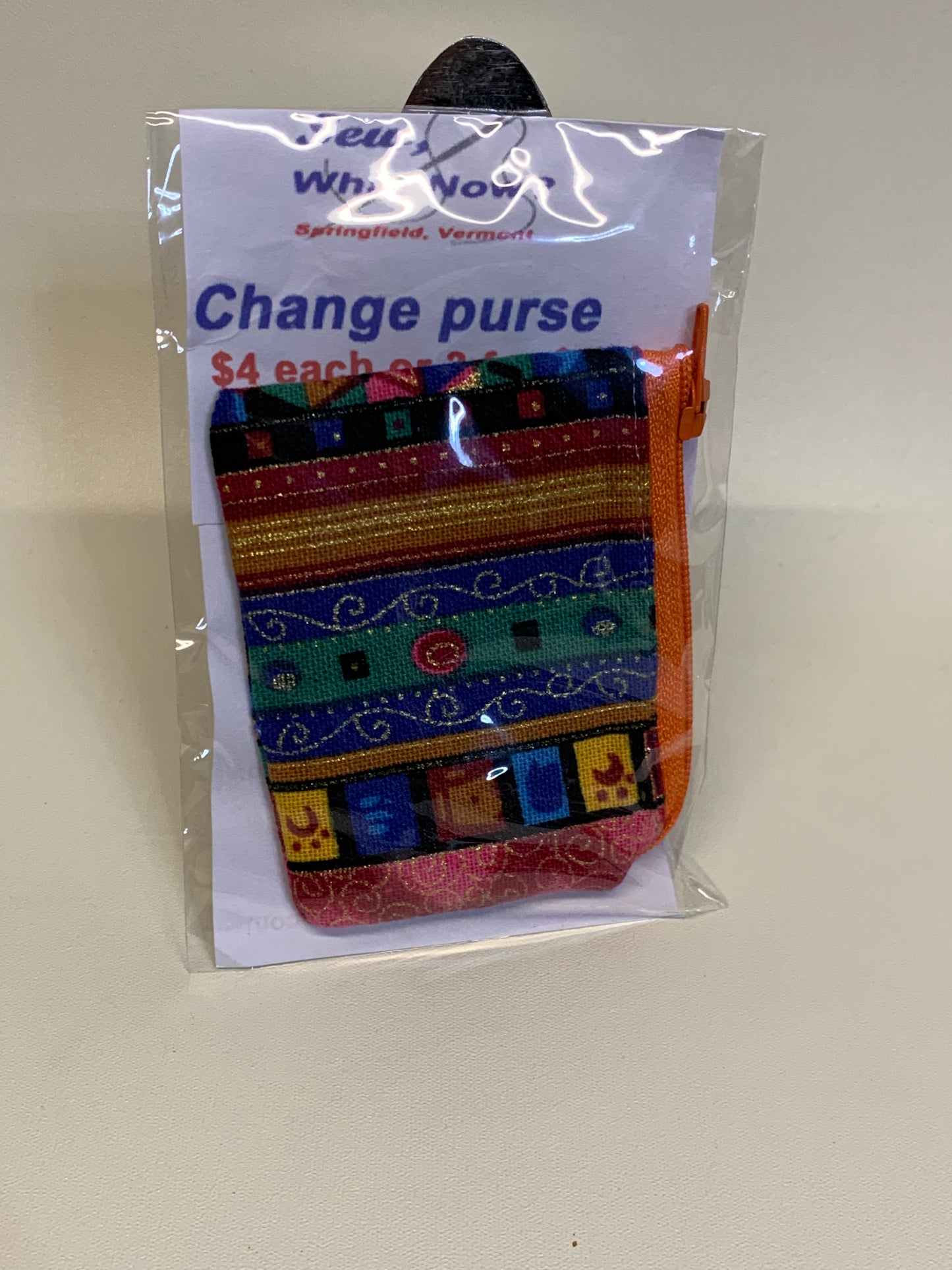 Change Purse - Multicolor geometric