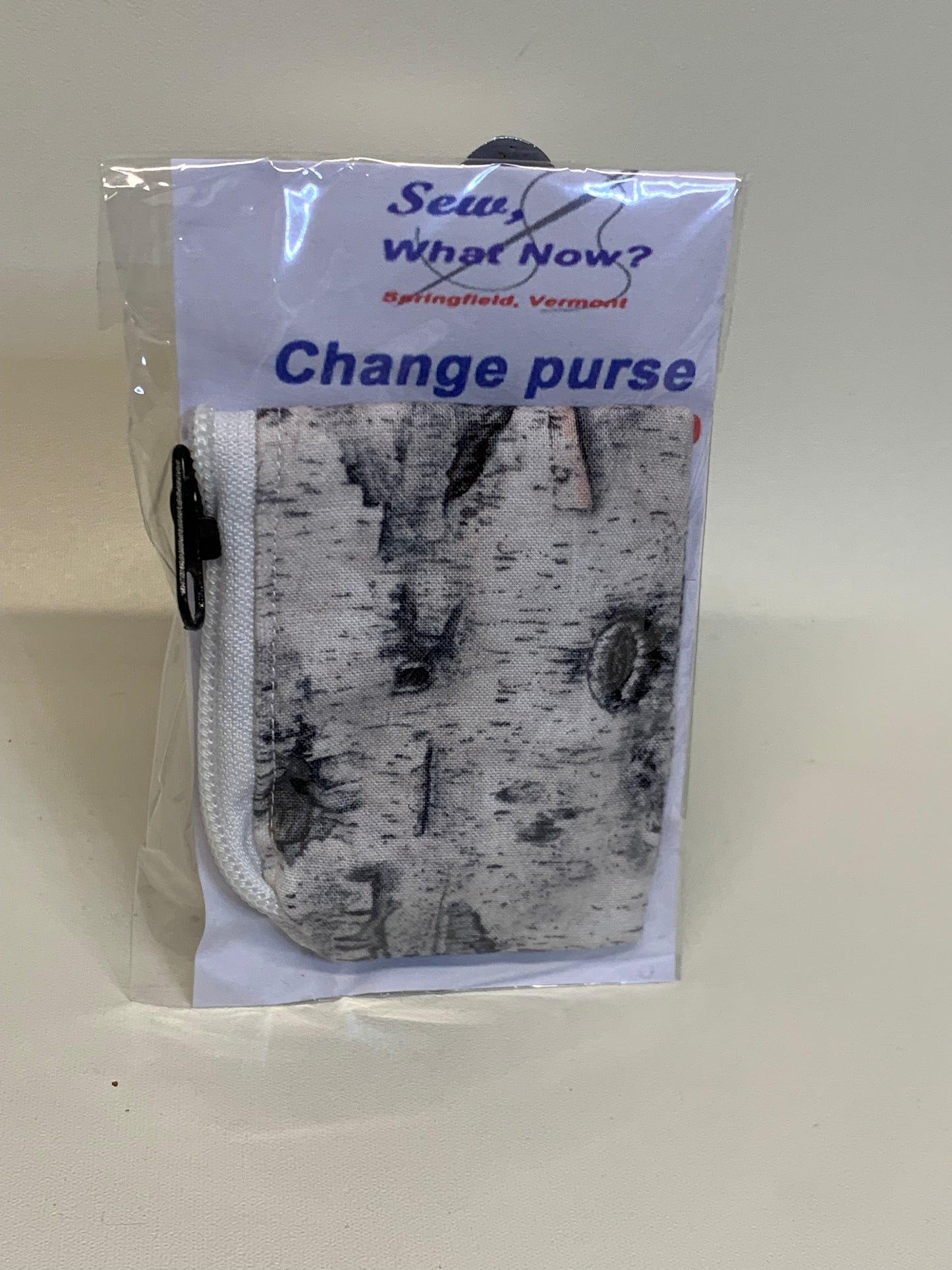Change Purse - White birch bark