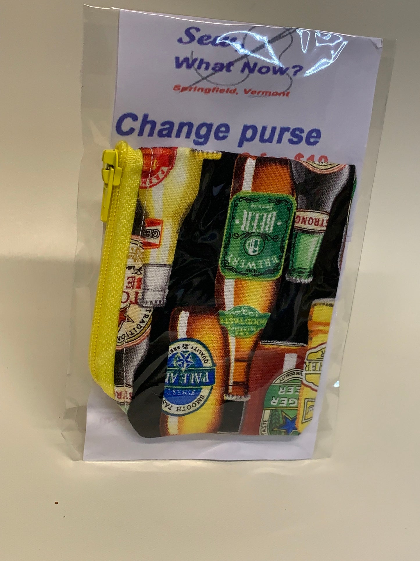 Change Purse - Beer bottles