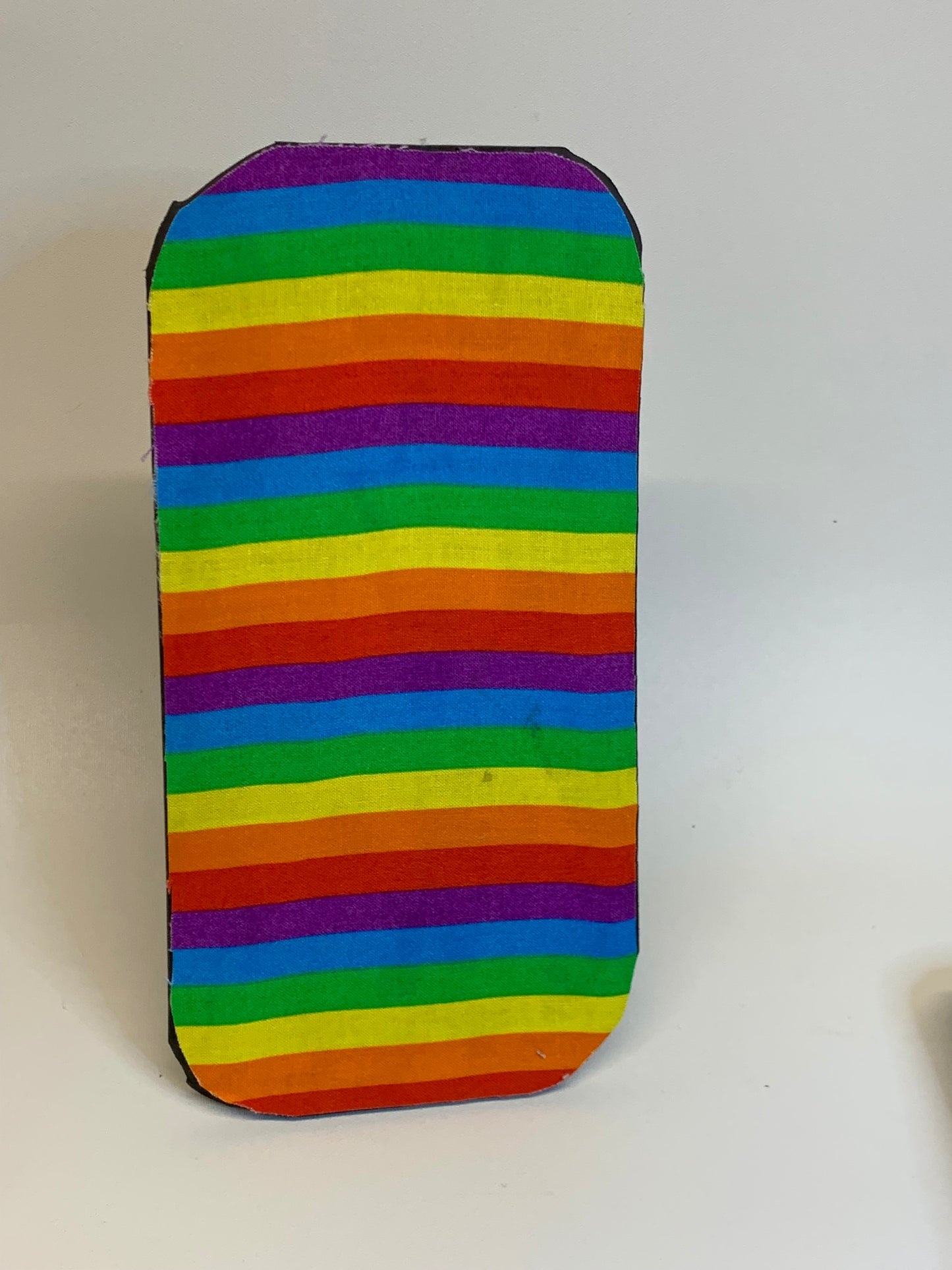Mouse Pad - 4 1/2" x 9" - Rainbow stripes