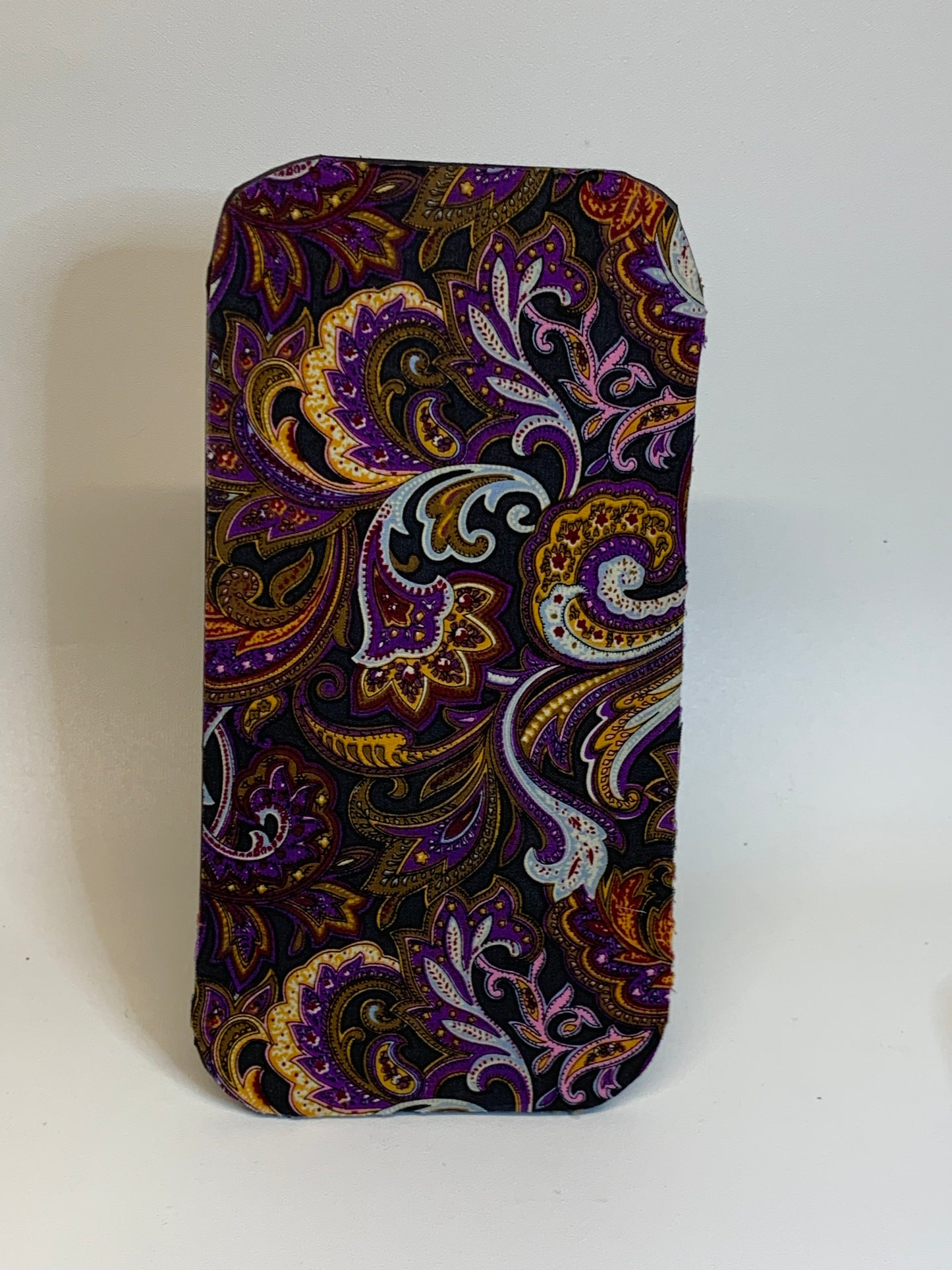 Mouse Pad - 4 1/2" x 9" - Dark brown paisley