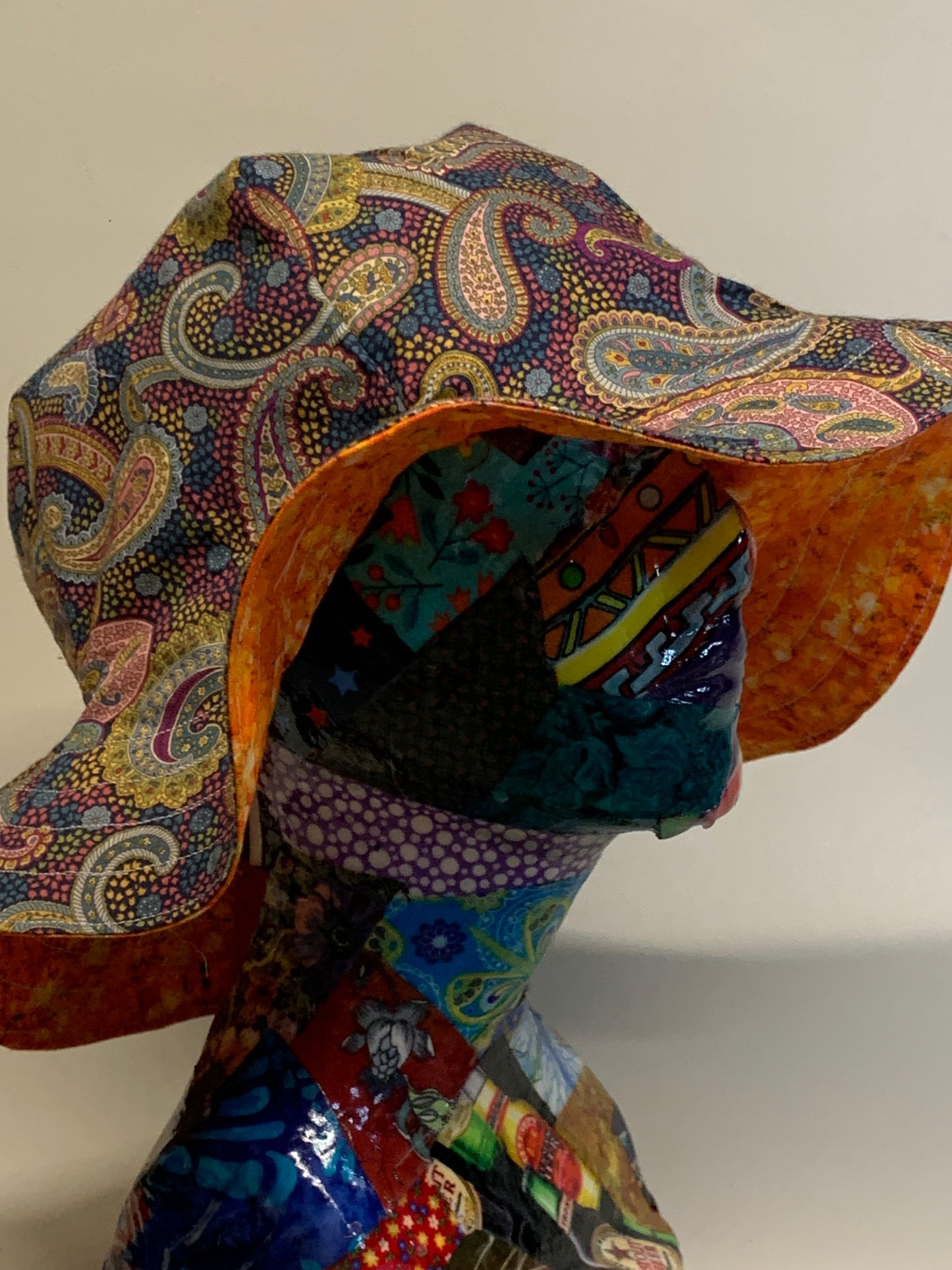 Bucket Hat - Multicolor Paisley
