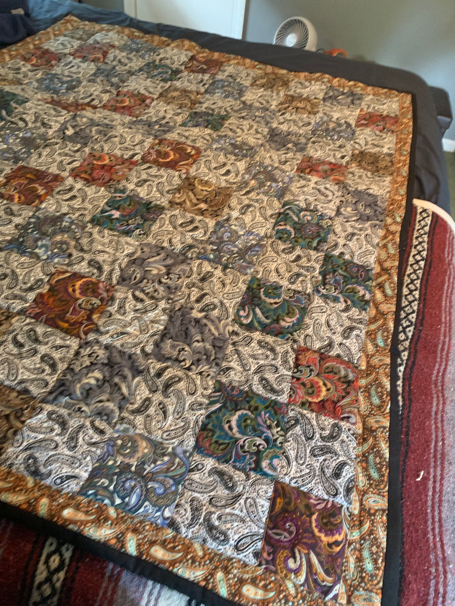 Lap Quilt - Paisley