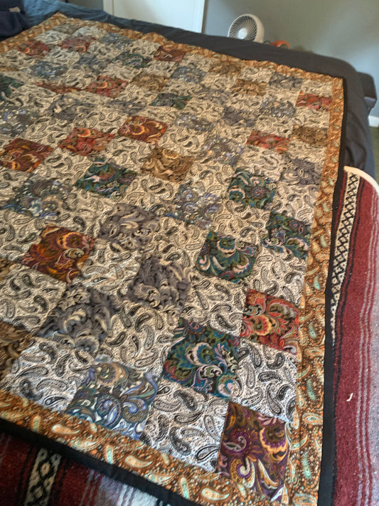 Lap Quilt - Paisley