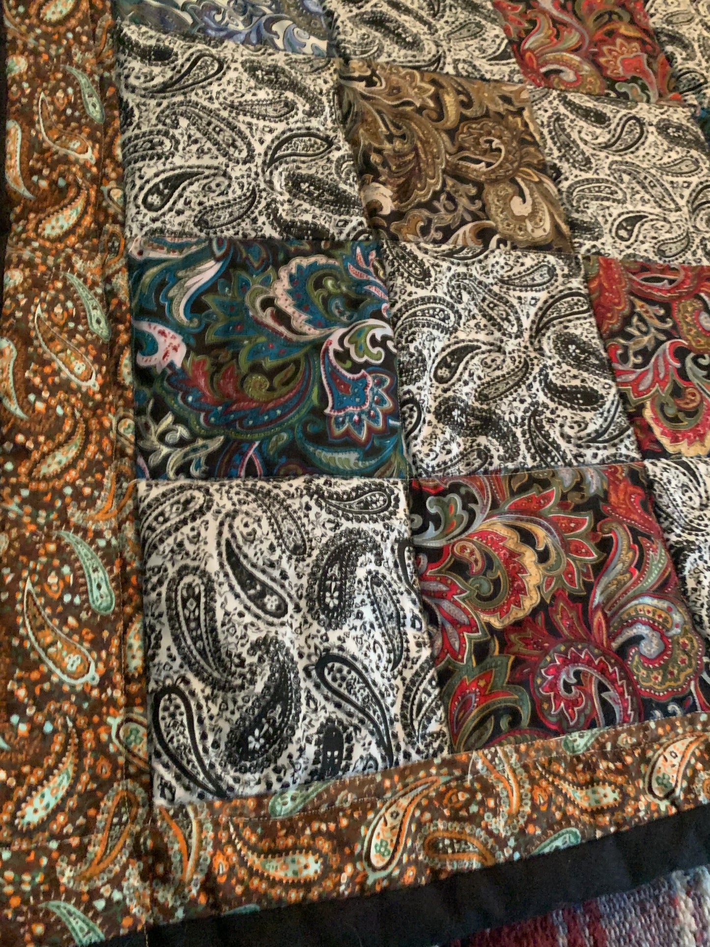 Lap Quilt - Paisley