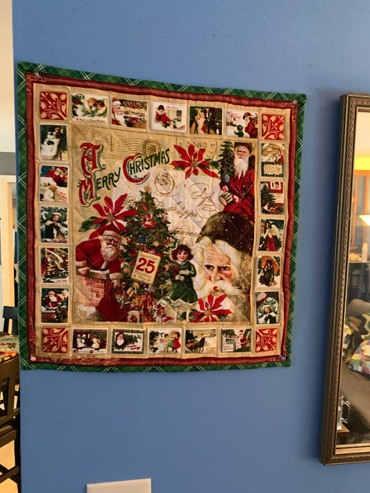 Quilted Christmas Panel