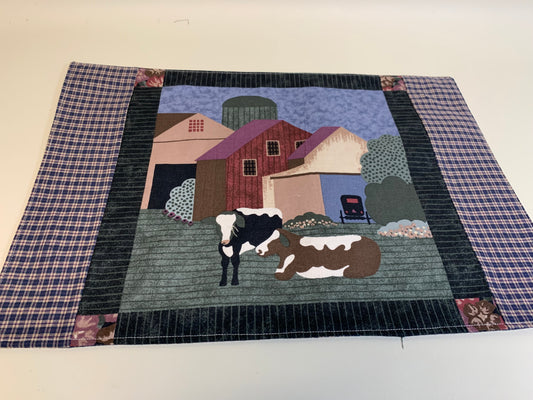 Placemat - Farmhouse-   11 1/2" x 17"