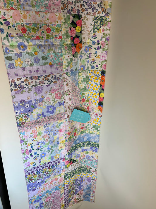 Table Runner - Multicolored Floral - 50" x 16"