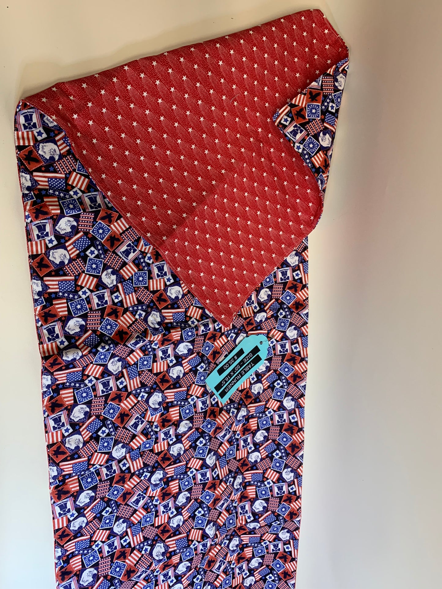 Table Runner -Patriotic - 55" x 16 1/2"