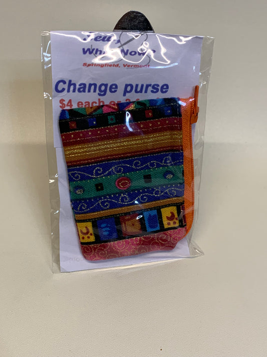 Change Purse - Multicolor geometric