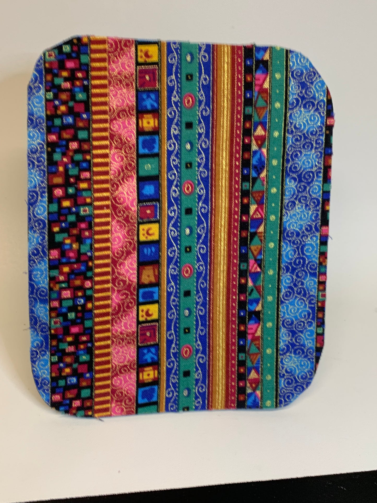 Mouse Pad - 7 1/2" x 9" - Multicolor geometric