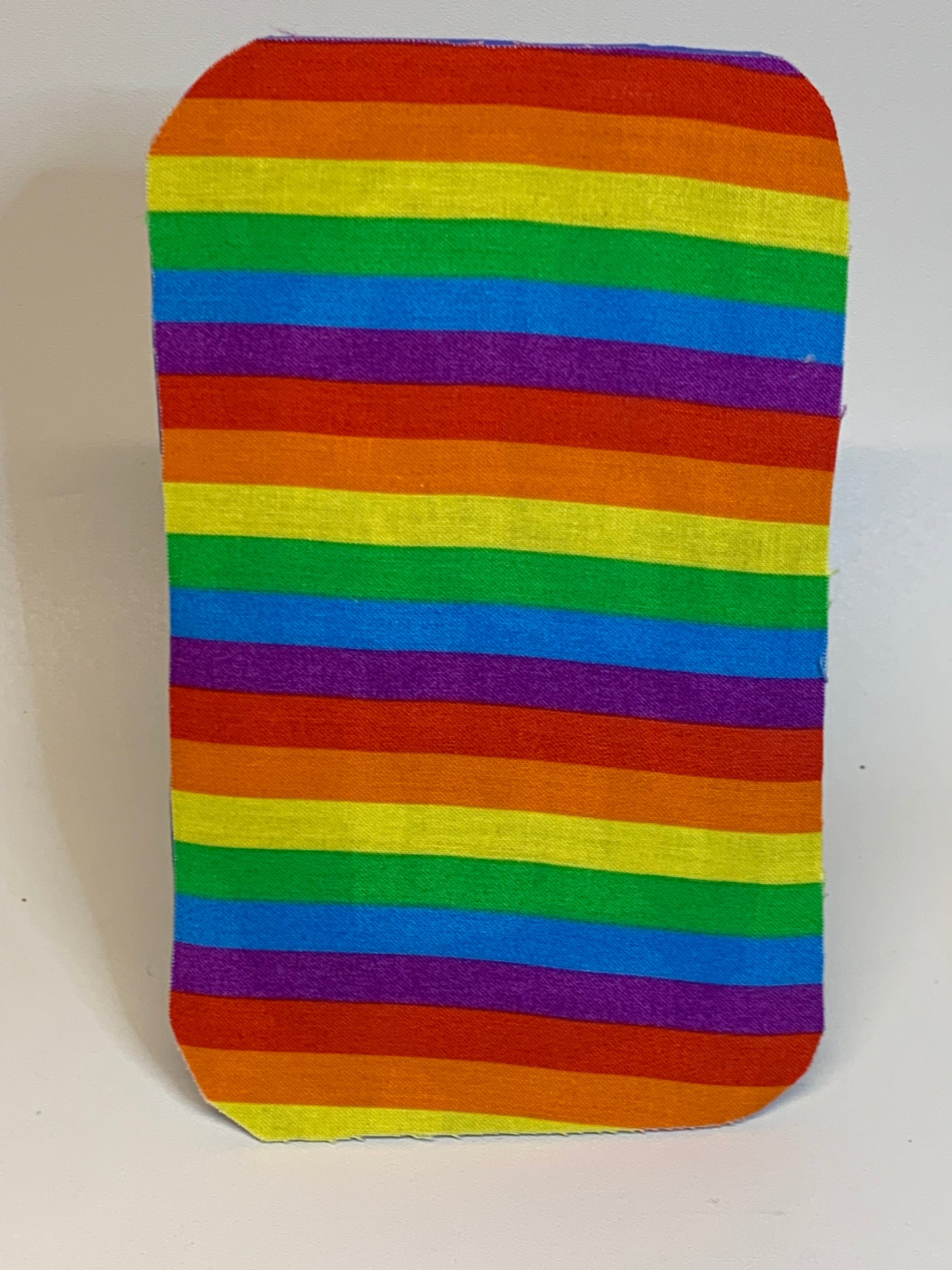 Mouse Pad - 4 1/2" x 7 1/2" - Rainbow stripes1