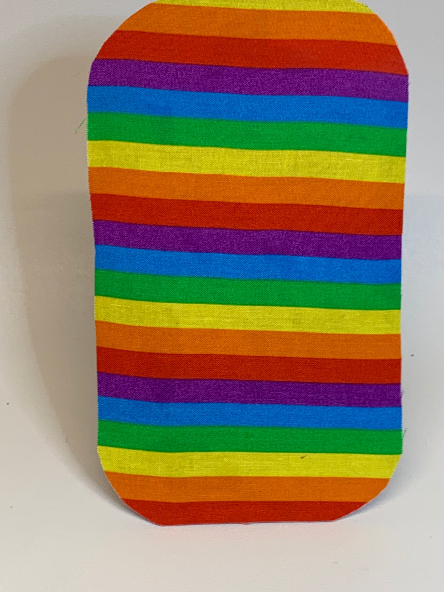 Mouse Pad - 4 1/2" x 7 1/2" - Rainbow stripes2