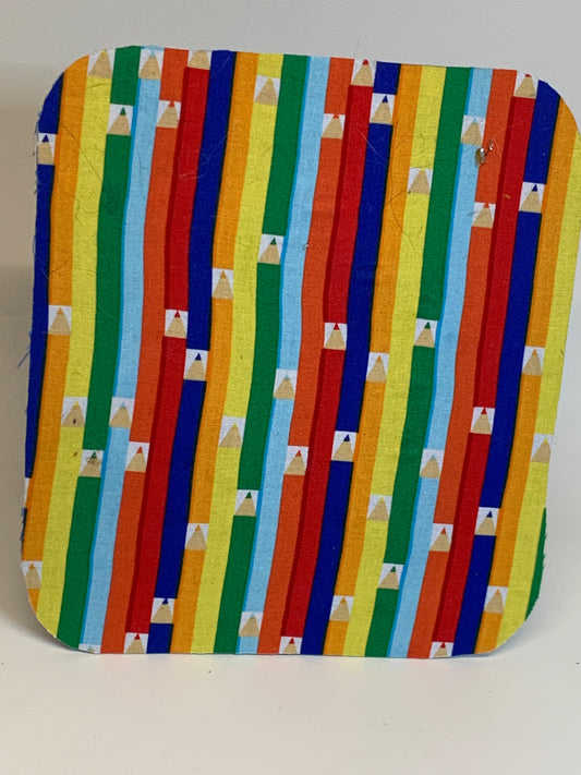 Mouse Pad - 7" x 8" - Colored pencils