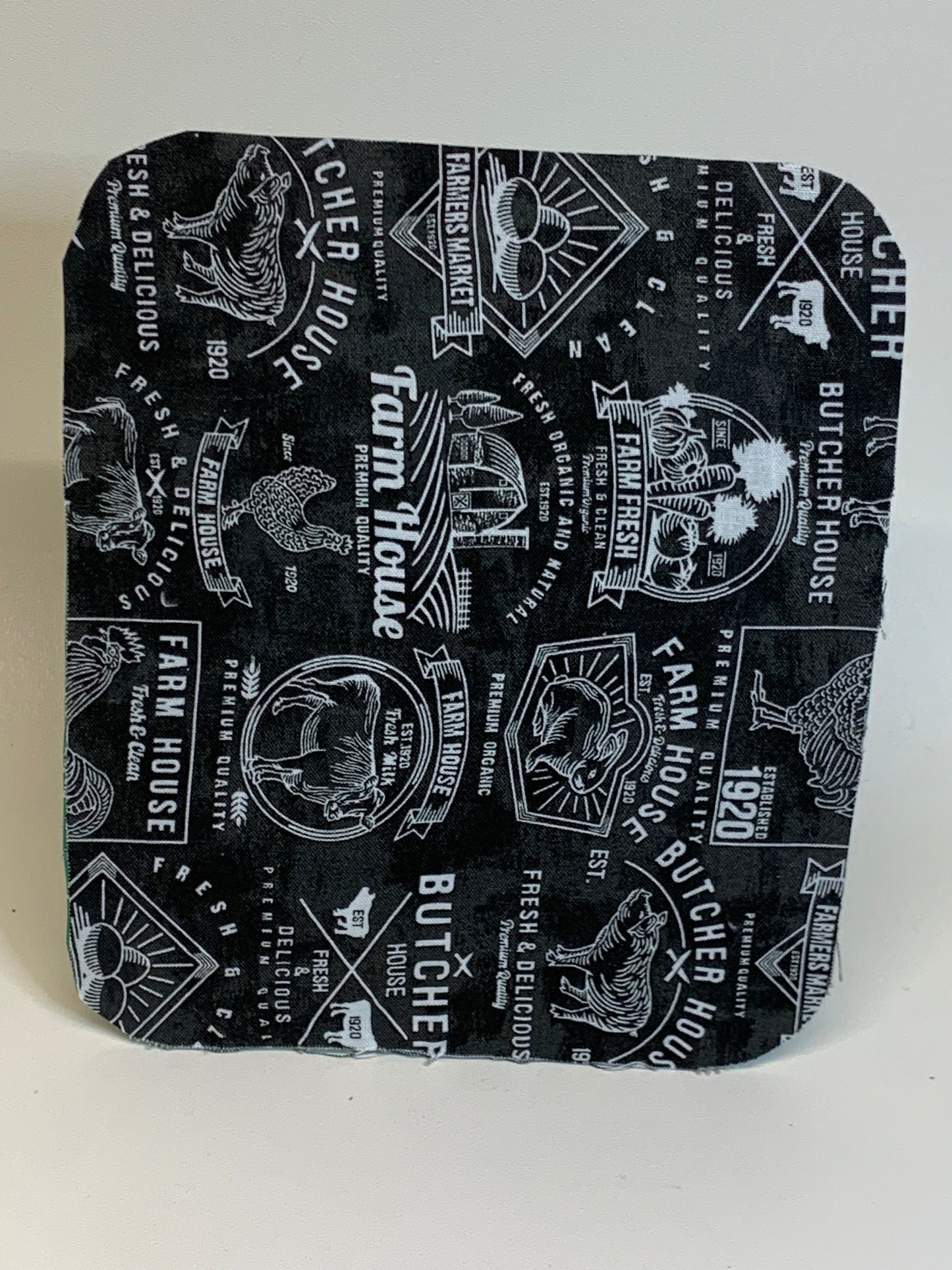 Mouse Pad - 7" x 8" - Farm house