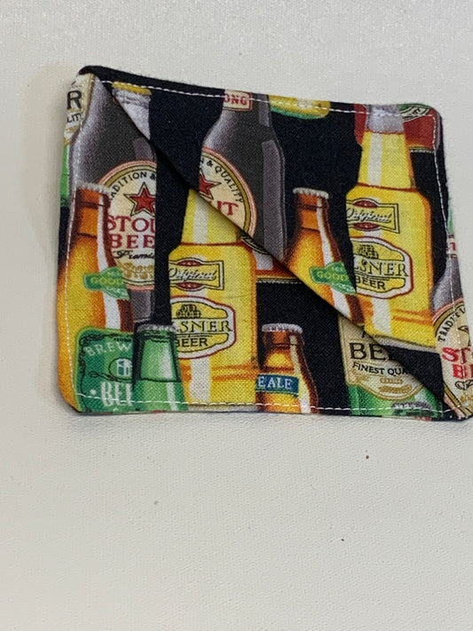 Corner Bookmark - Beer bottles