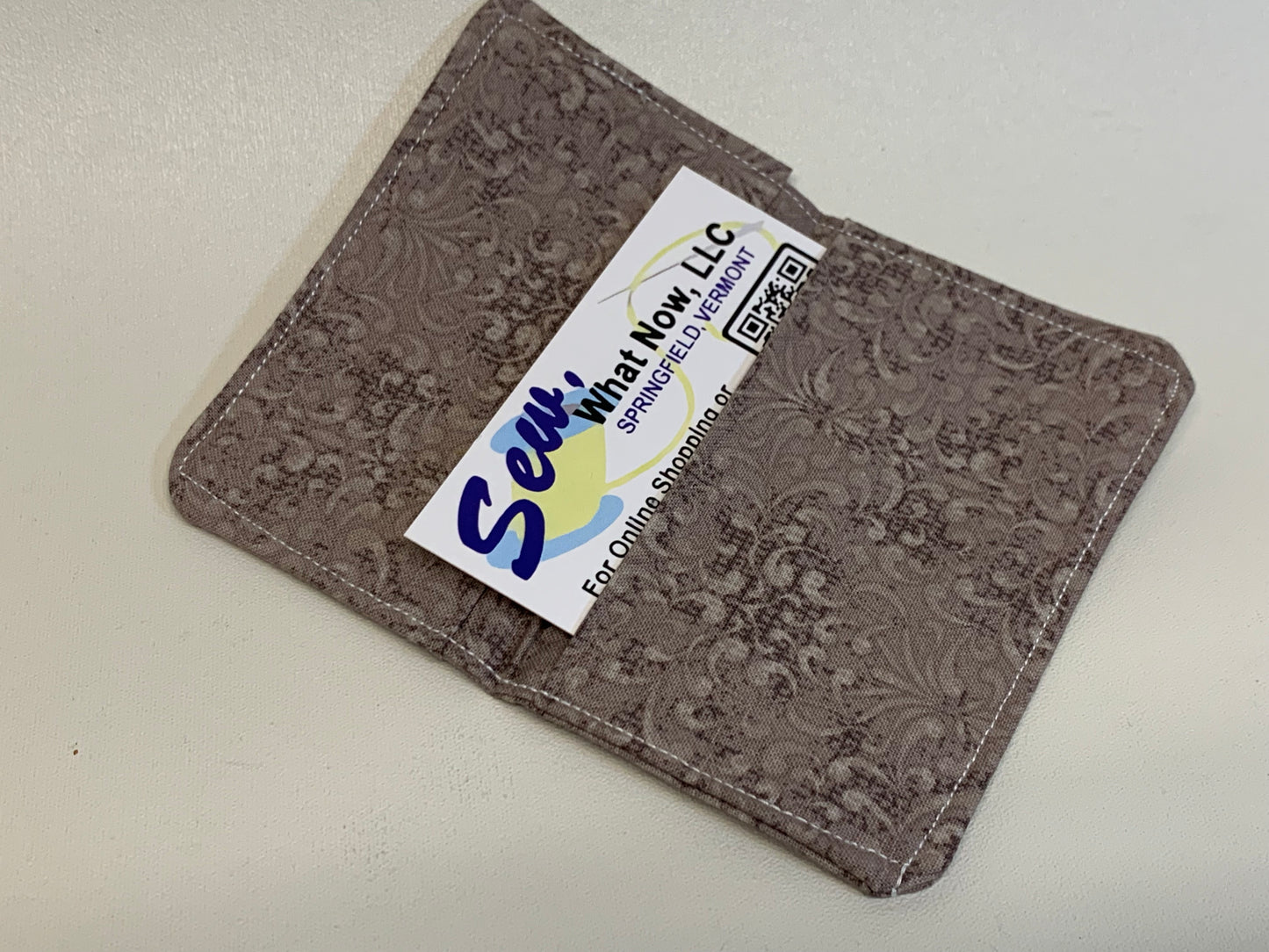 Business Card Holder - Tan