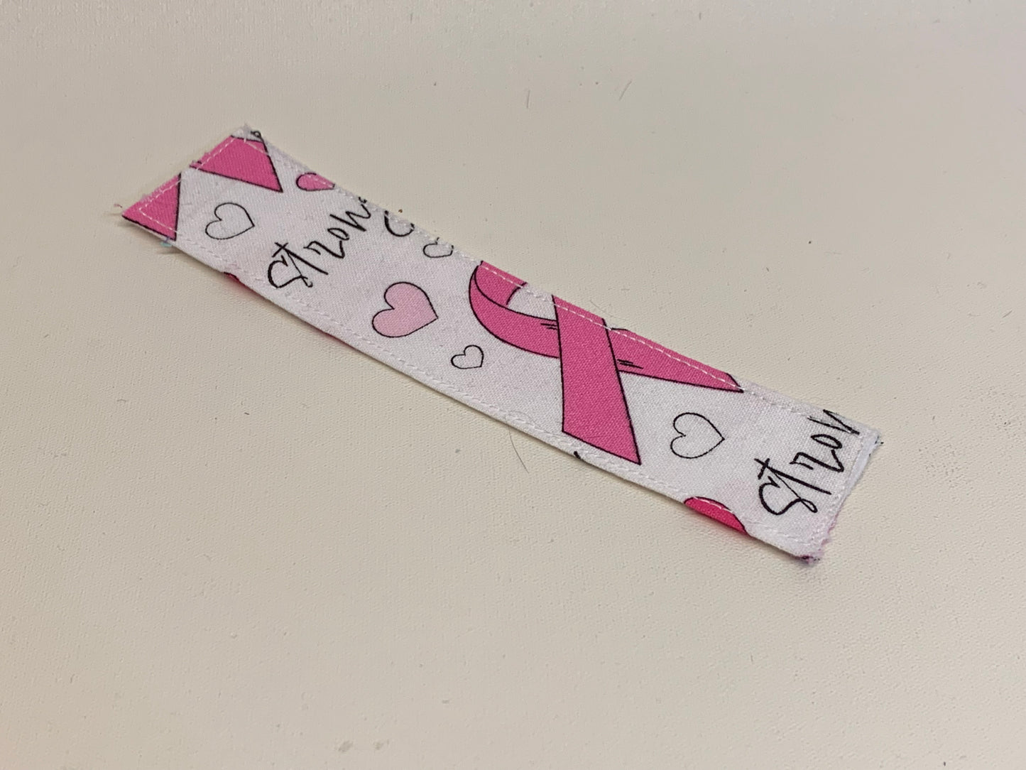 Traditional Bookmark - Pink Ribbon - Breast Cancer Awareness