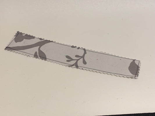 Traditional Bookmark -Tan and grey