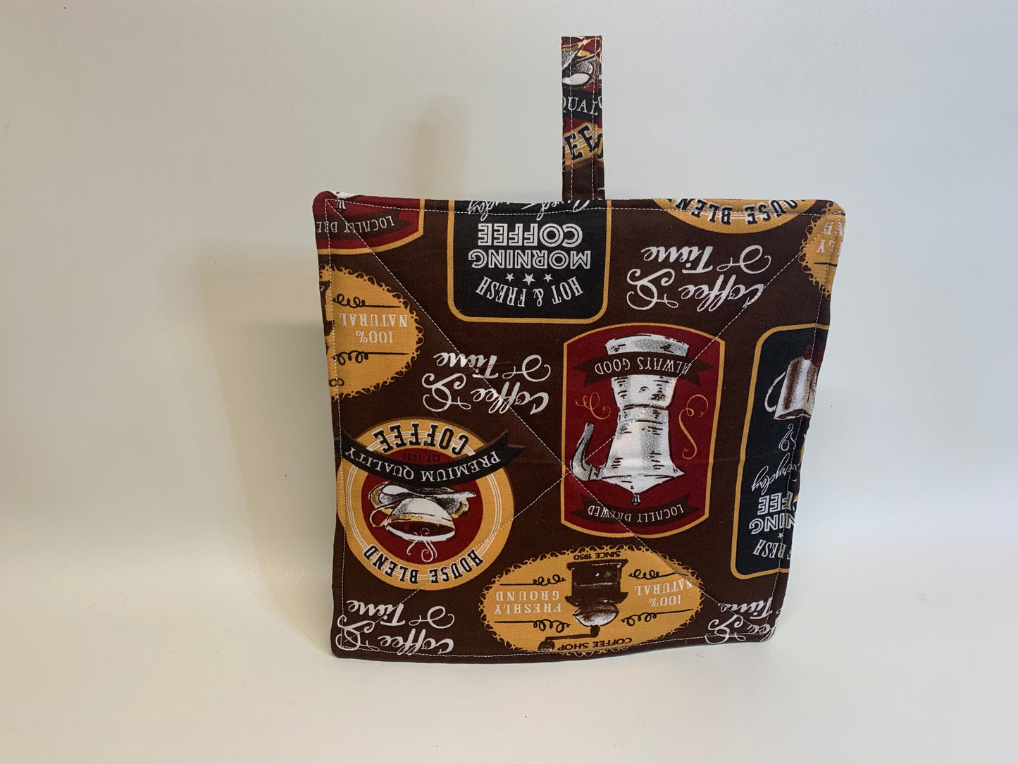 Potholder -Coffee Time