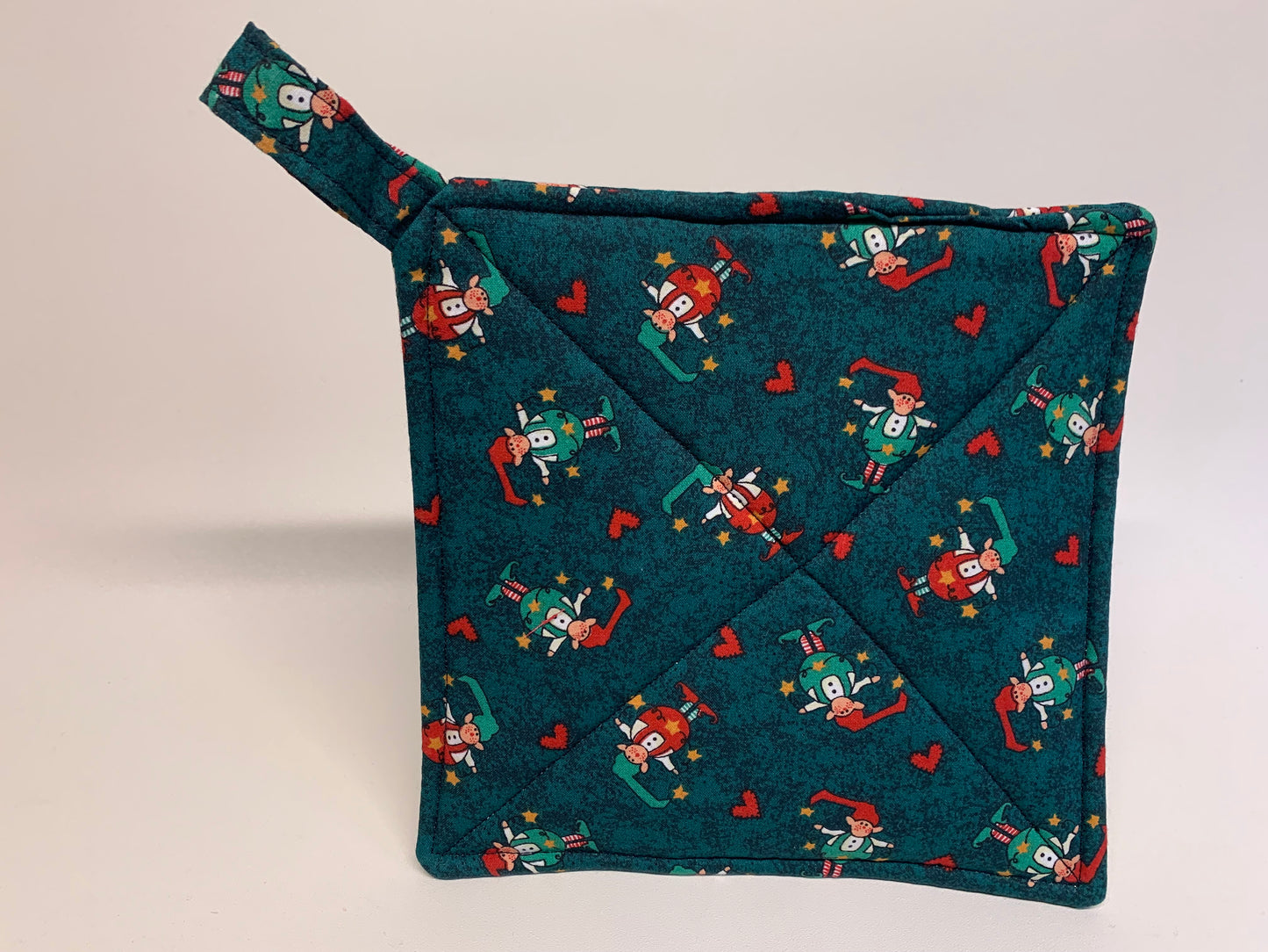 Potholder -Elves