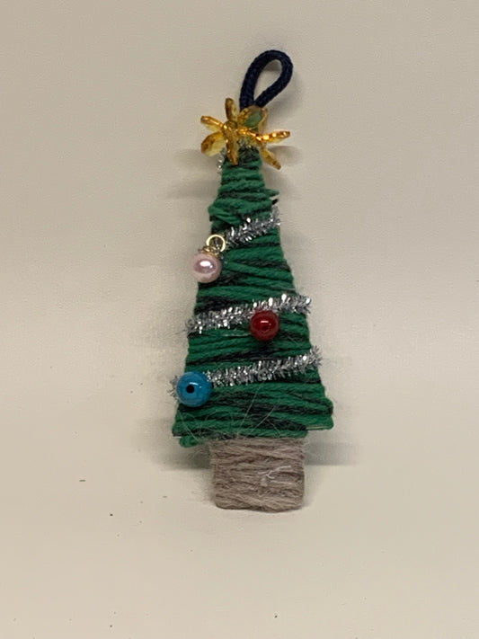 Christmas Tree Ornament1-  approx. 5.5" Tall