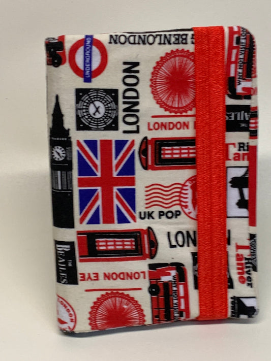 Notebook Cover - 4" X 6" - London