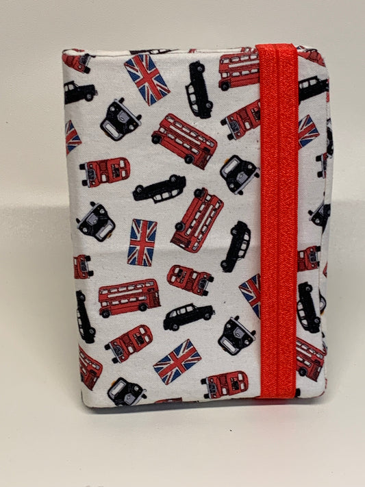 Notebook Cover - 4" X 6" - London Transport