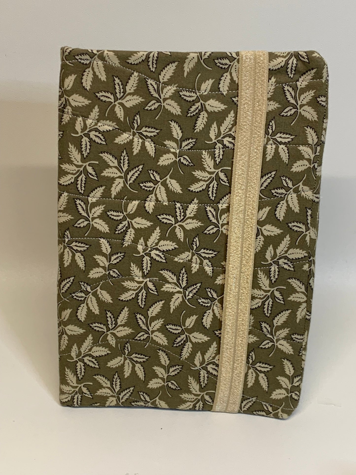 Sketchbook Cover - 6" X 8.5" - Gold and tan foliage