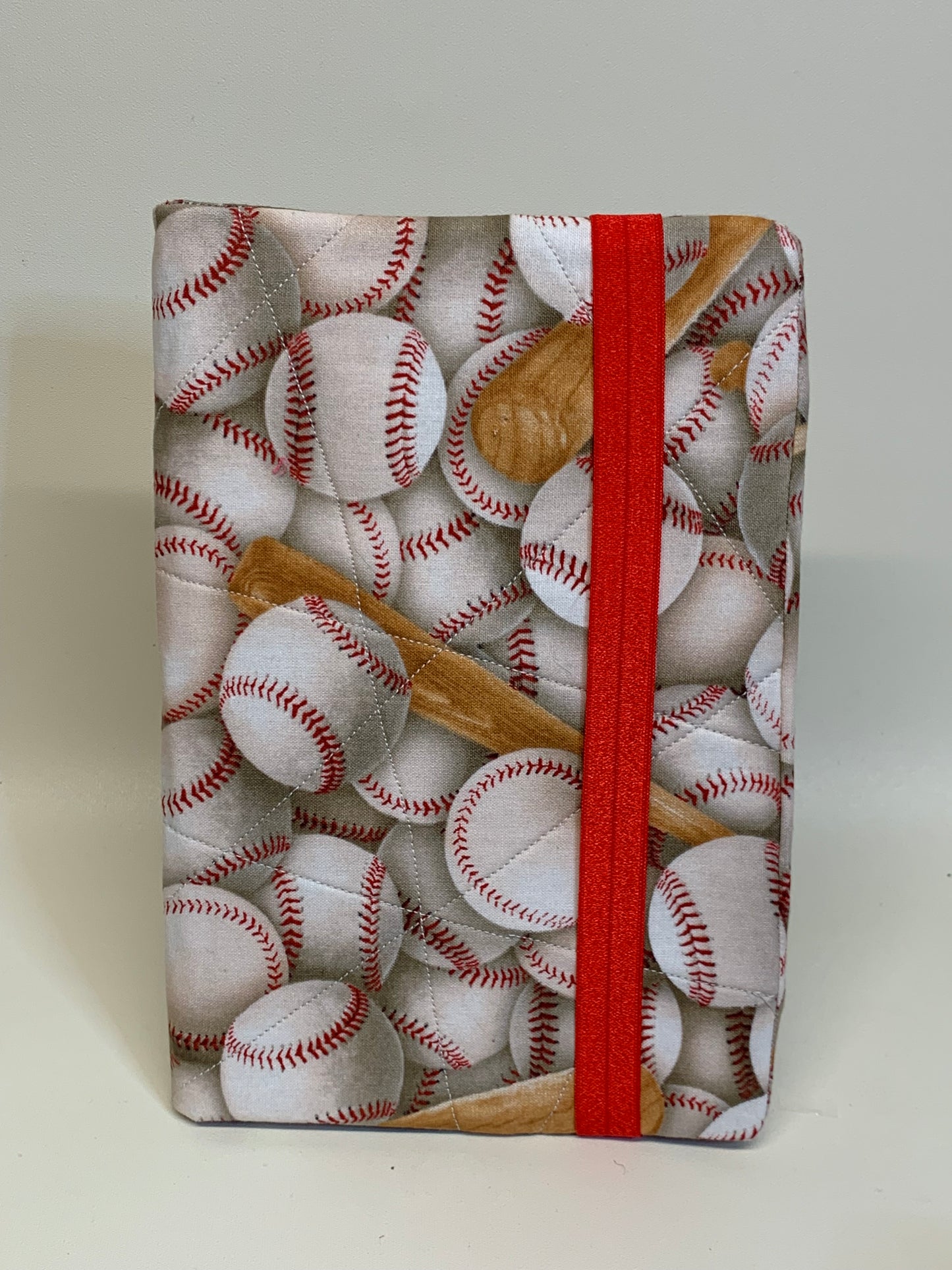 Sketchbook Cover - 6" X 8.5" - Baseballs
