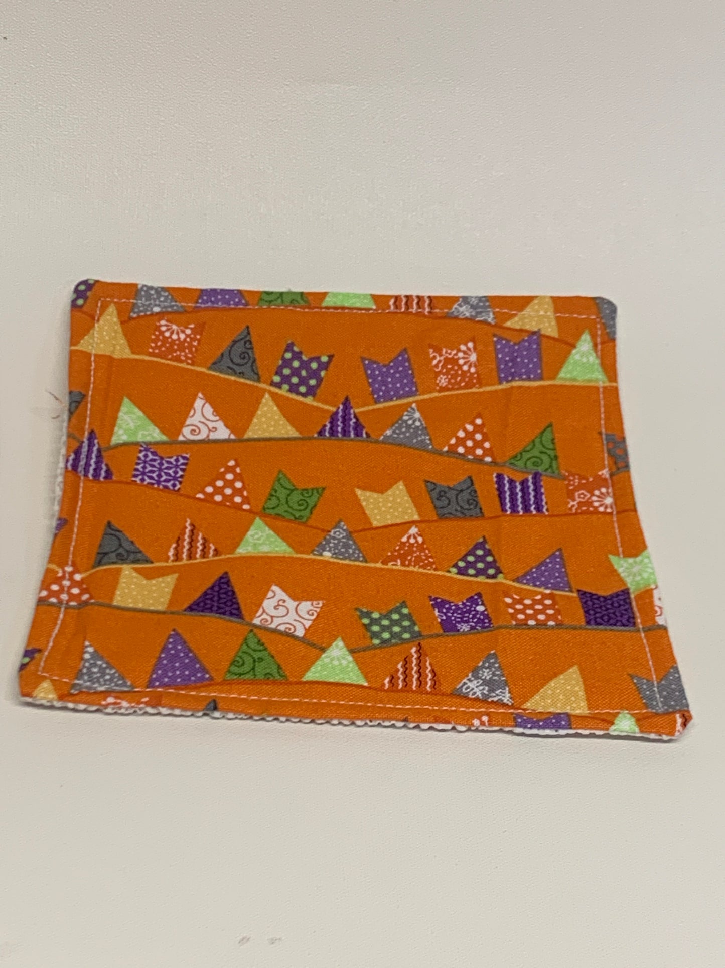 Bottle Gripper - 5" x 5" - Orange with bunting