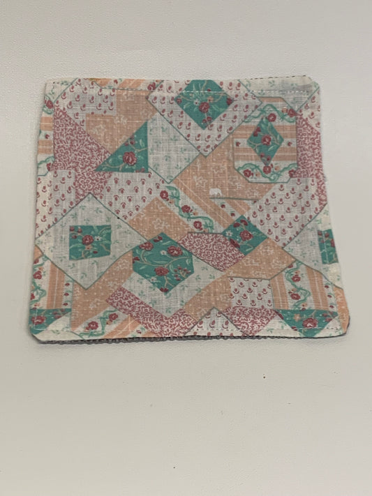 Bottle Gripper - 5" x 5" - Pastel geometrics