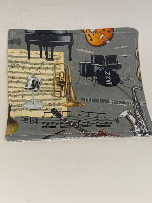 Bottle Gripper - 5.5" x 5.5" - Jazz Music
